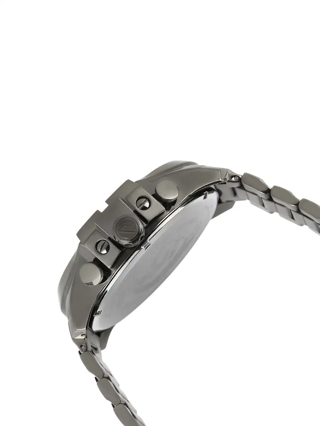 Buy DIESEL Men Metallic Grey Dial Watch DZ4282 - Watches for Men