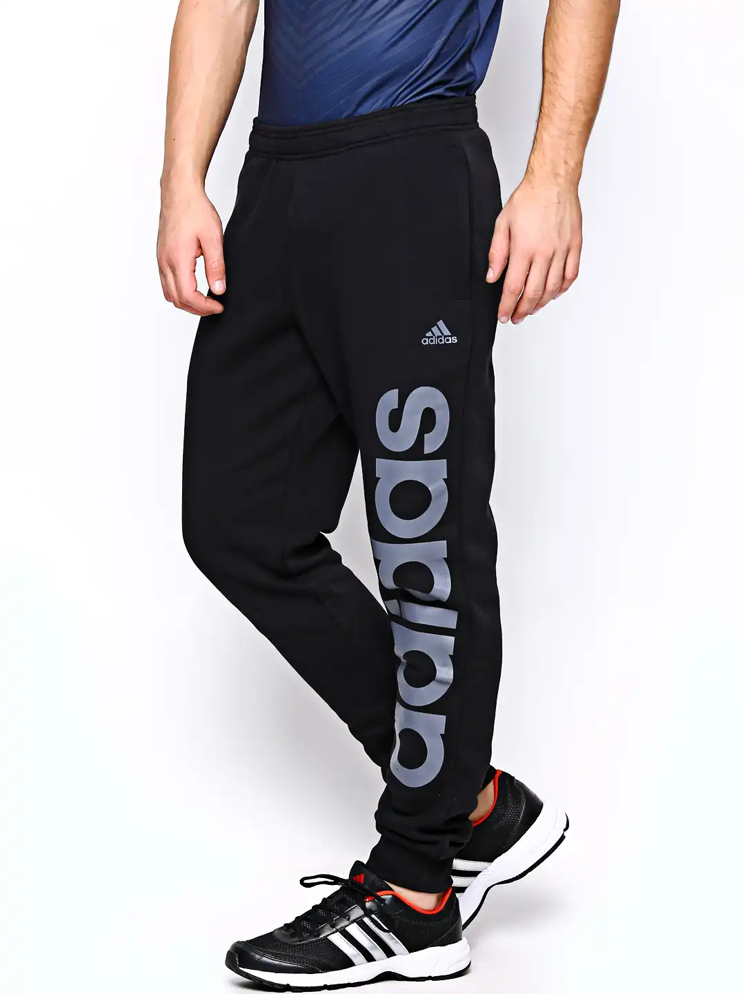 BONDING ABS WARM PANTS ブラック　パンツ　Lサイズ Buy ADIDAS Men Black ESS LIN CH Track Pants - Track Pants for Men
