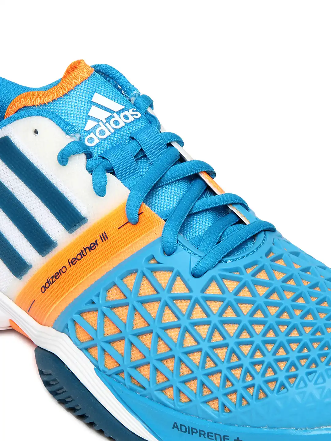Buy ADIDAS Men Blue & White CC Adizero Feather III Sports Shoes