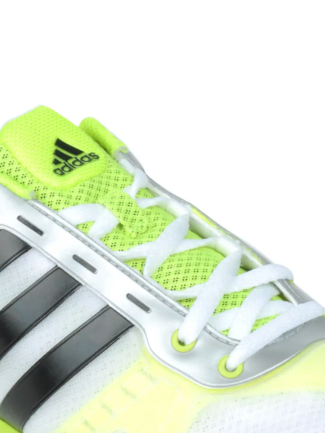 adidas White and Neon Green Athletic Shoes Buy adidas Green Galaxy 7 Running Trainers from Next USA main image 3