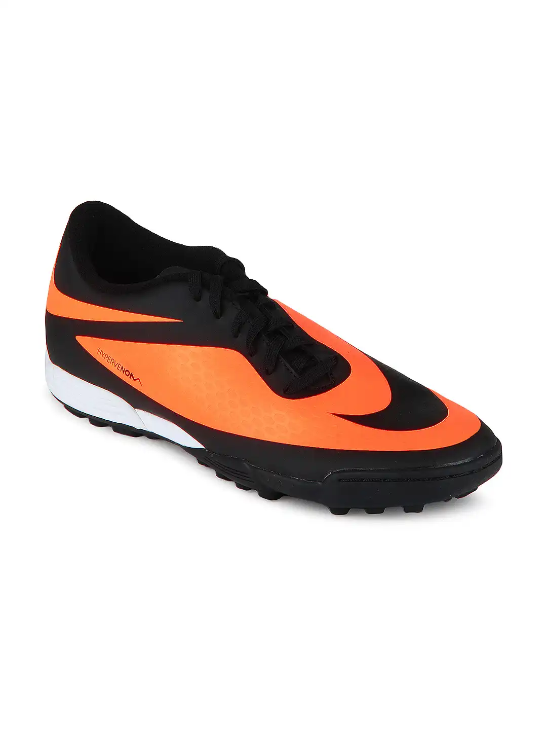 Buy Nike Men Black & Orange Hypervenom Phade Tf Sports Shoes