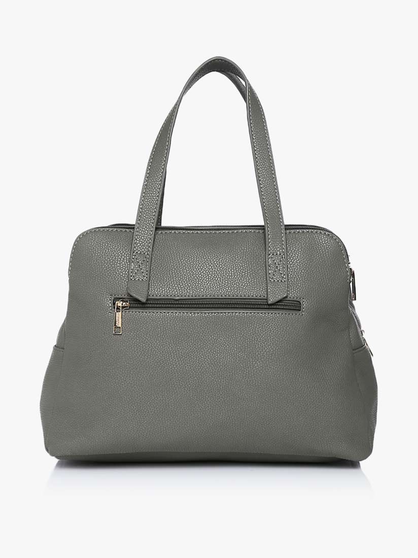 Caprese grey solid handheld bag sales