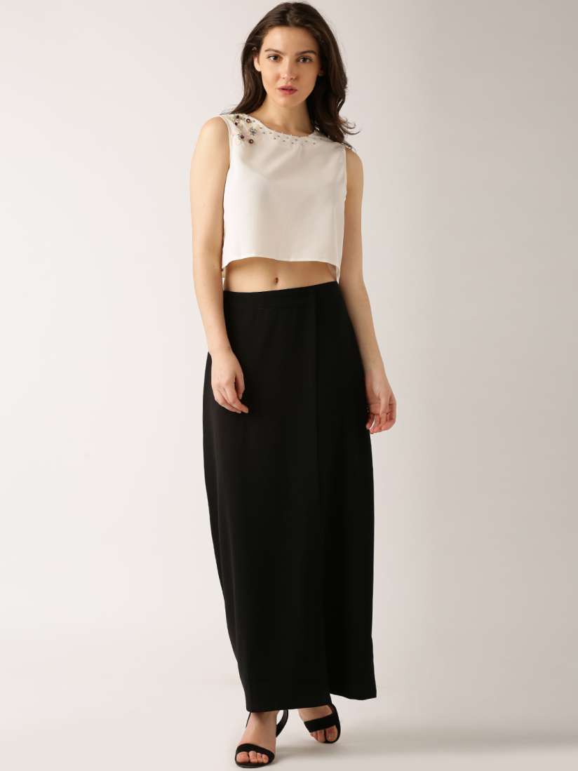 Two piece dress myntra on sale