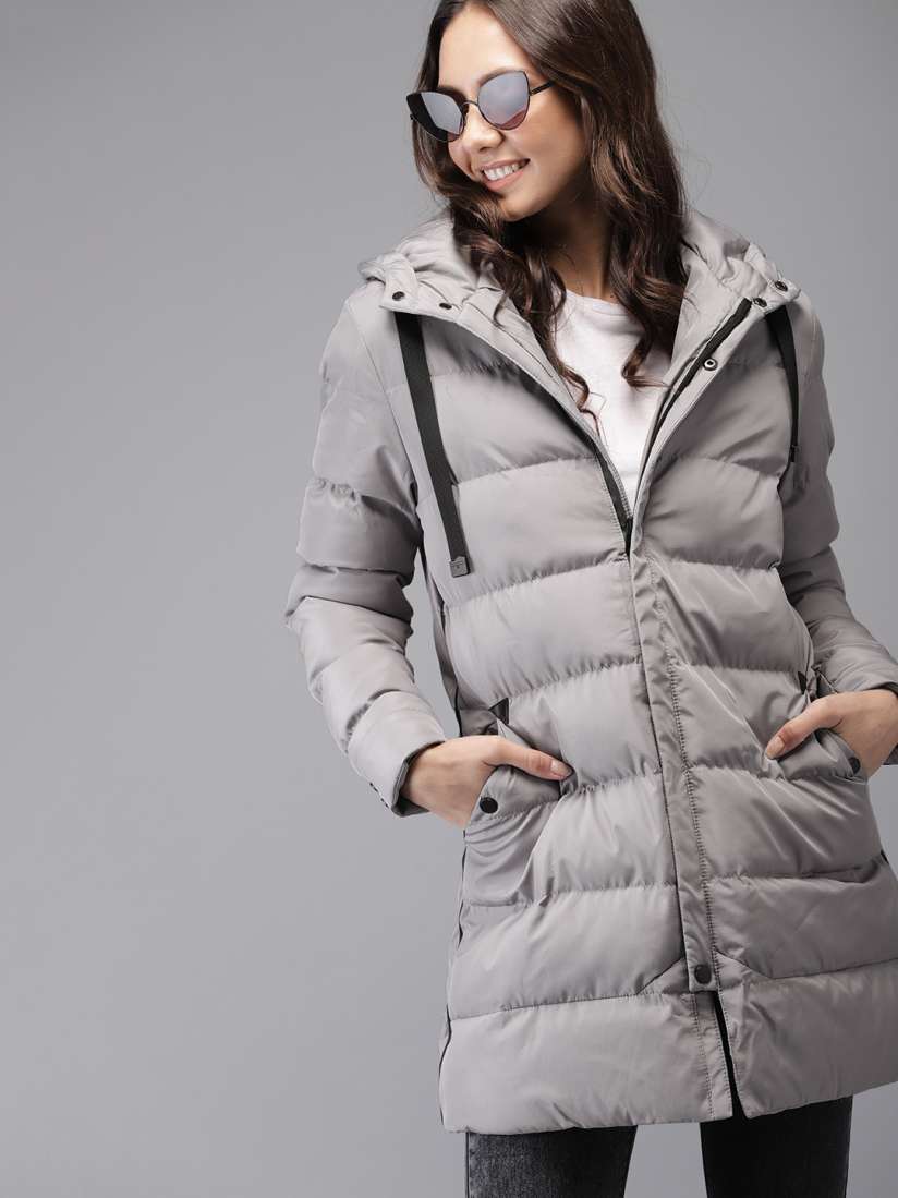 Longline puffer jacket womens hotsell
