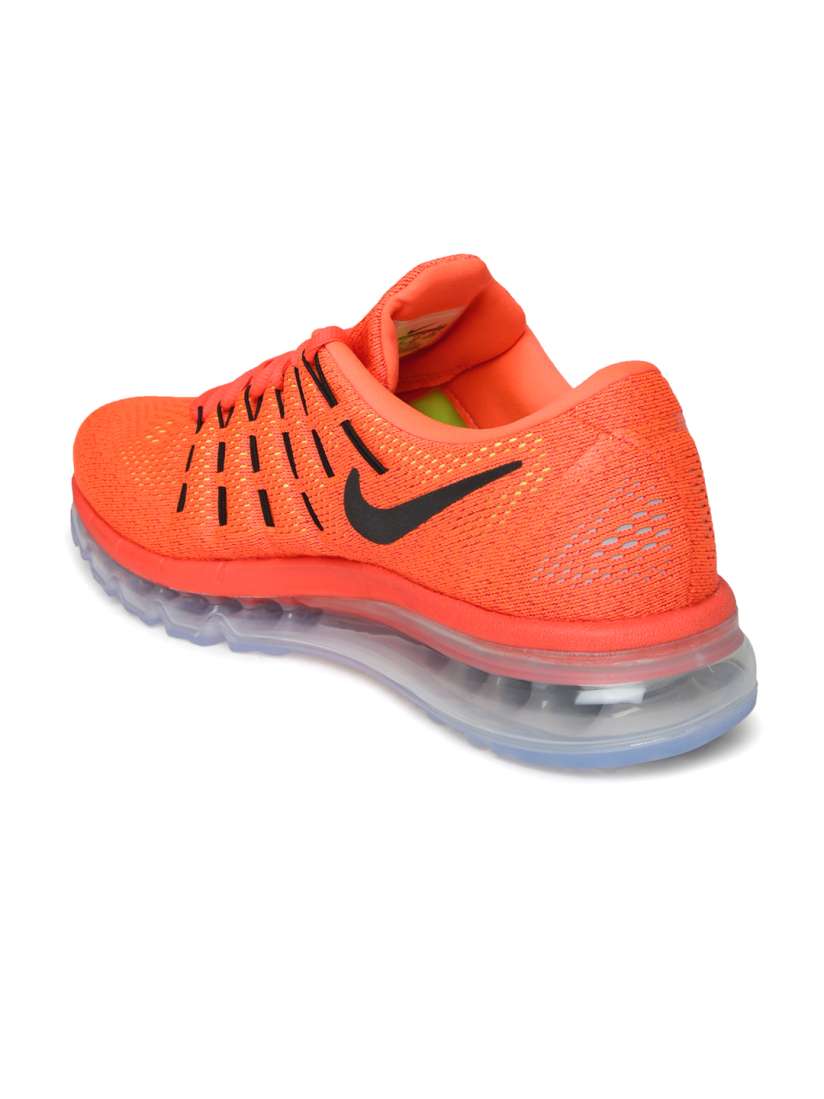 Buy Nike Men Neon Orange Air Max 2016 Running Shoes Sports Shoes for Men 1003466 Myntra