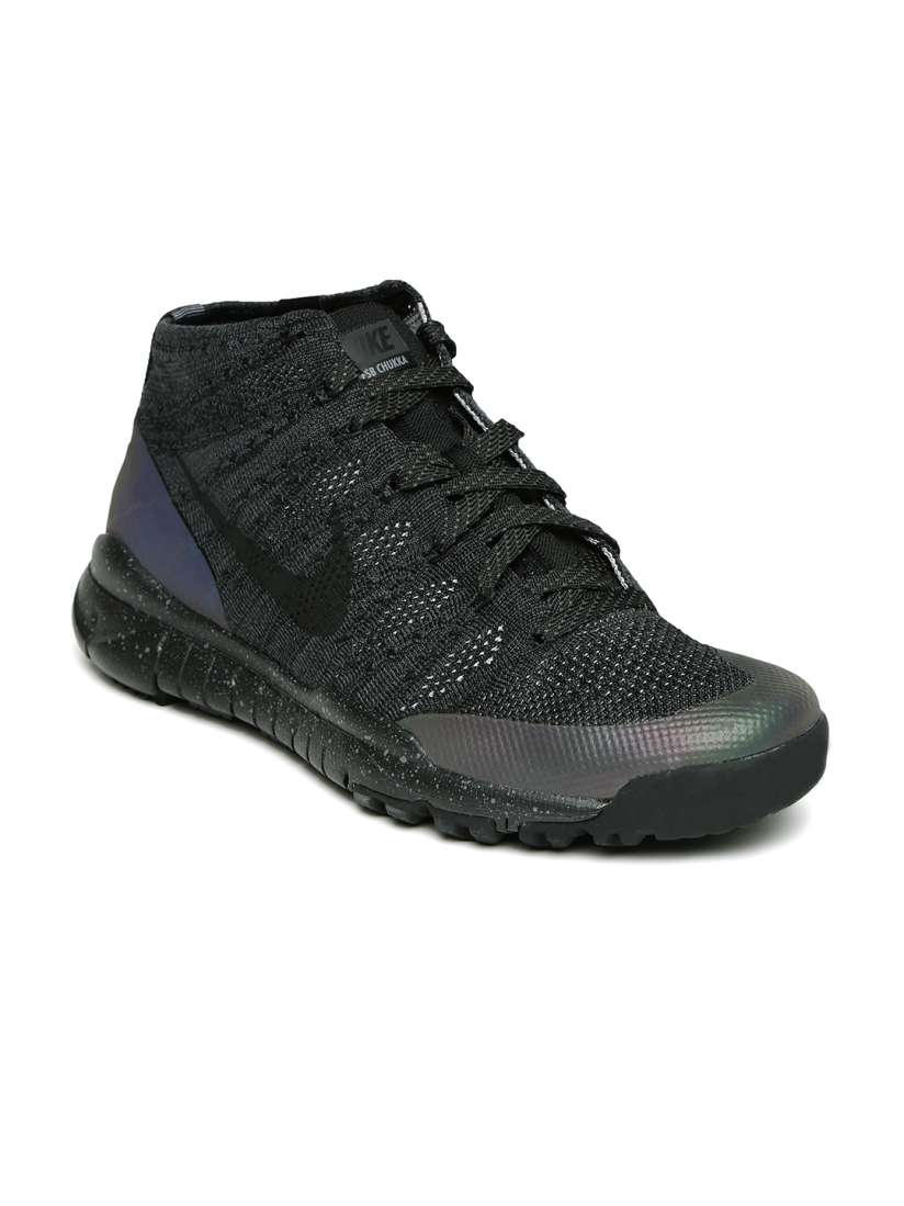 Buy Nike Men Black Flyknit TRNR Chukka FSB Casual Shoes Casual Shoes for Men 1003530 Myntra