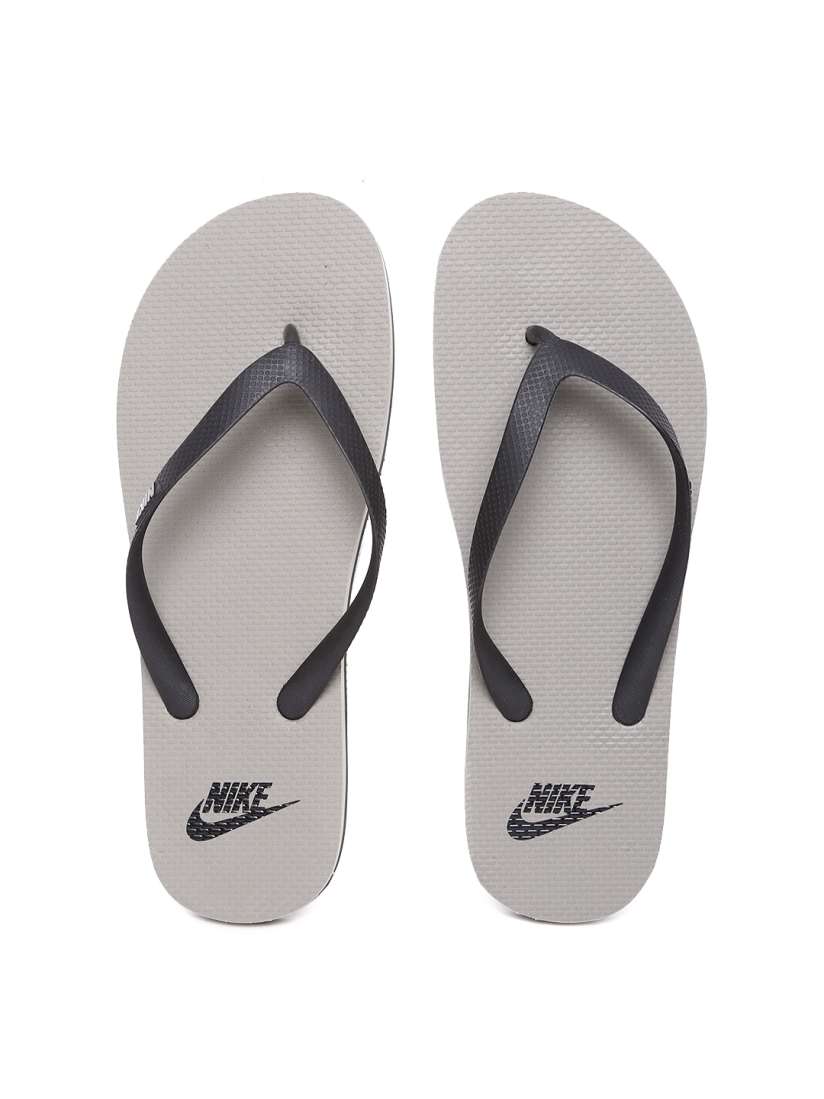 Buy Nike Men Black Grey Aquaswift Textured Flip Flops Flip Flops for Men 1003991 Myntra