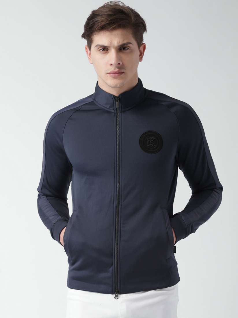 Nike navy casual jacket online