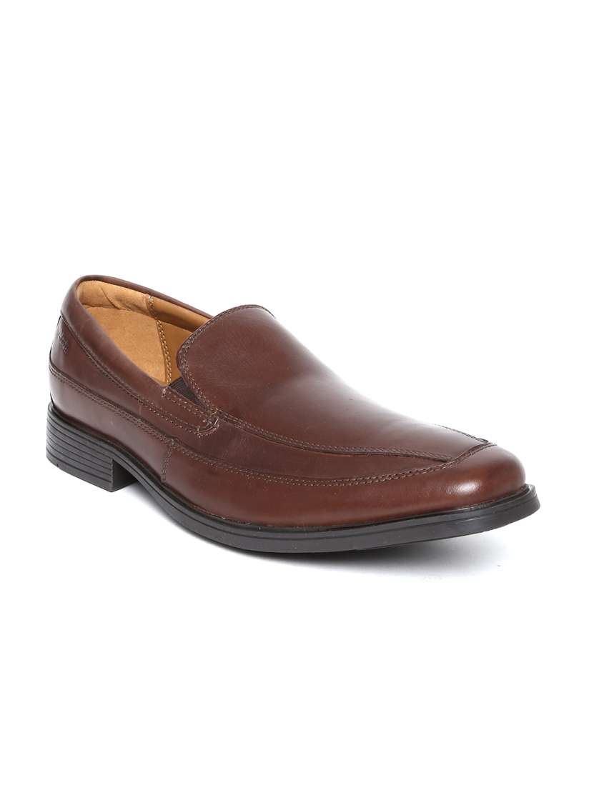 Buy Clarks Men Brown Leather Formal Shoes Formal Shoes for Men 1004292 Myntra