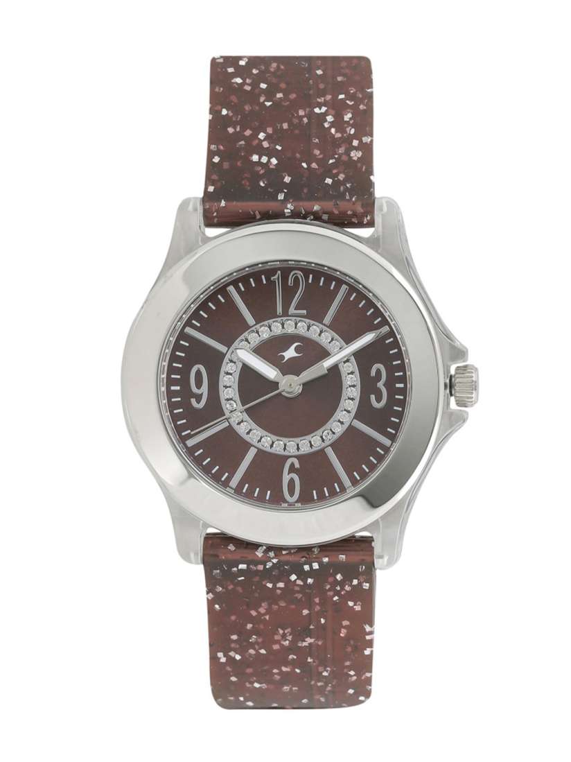 Buy Fastrack Women Brown Embellished Analogue Watch 9827PP18 Watches for Women 10052103 Myntra