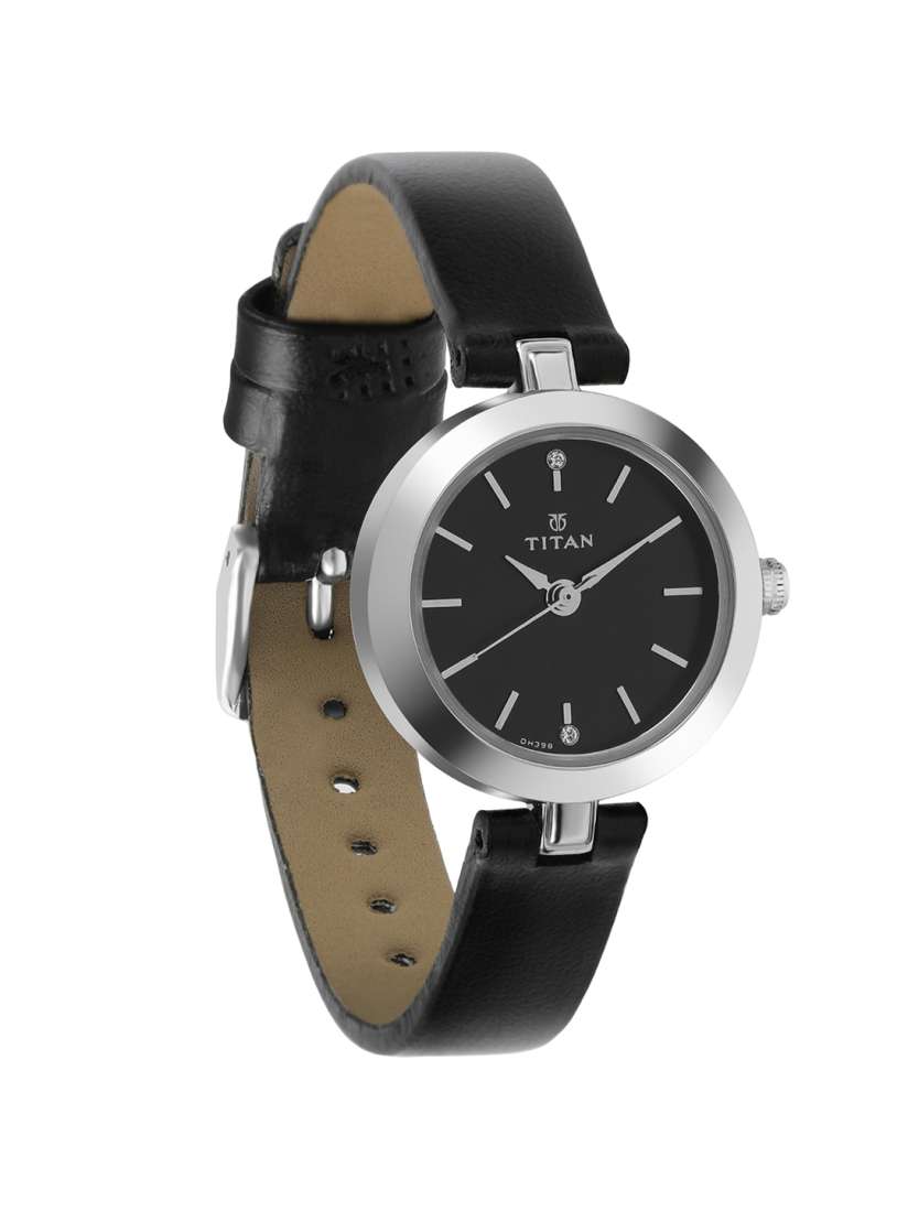 Buy Titan Women Black Analogue Watch 2598SL01 Watches for Women 10052301 Myntra