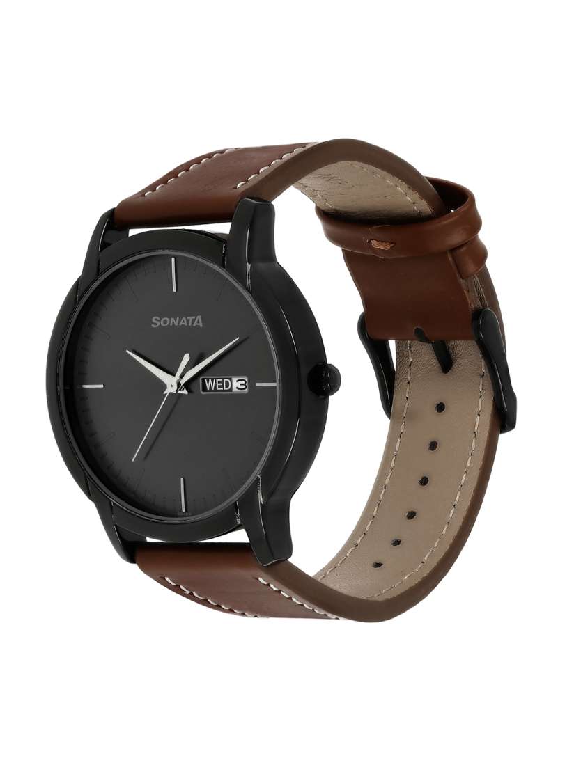 Buy Sonata Reloaded Men Grey Analogue watch 77031NL04 Watches for Men 10052399 Myntra