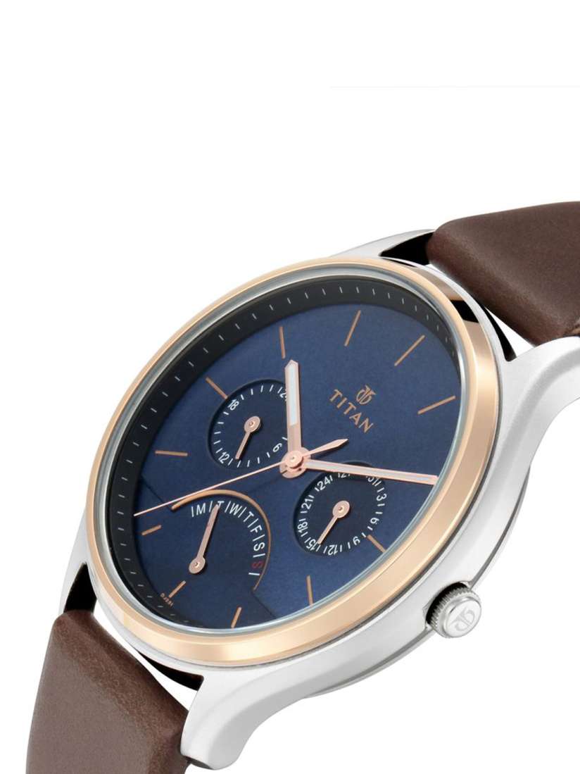 Buy Titan Neo Men Blue Analogue watch 1803KL01 Watches for Men 10052571 Myntra