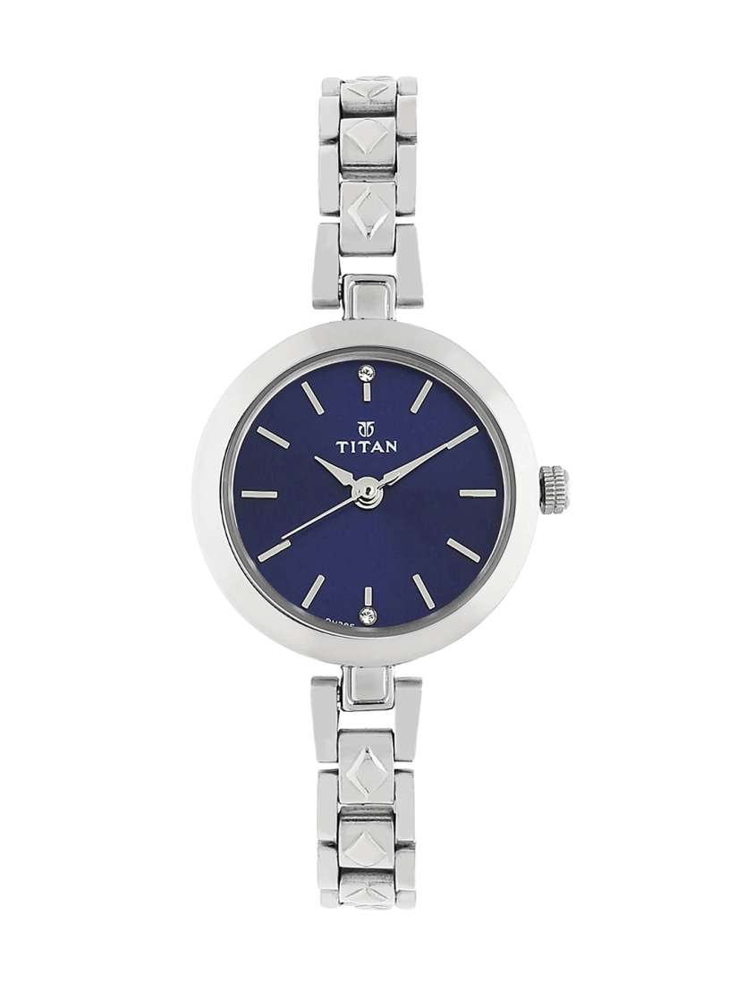 Buy Titan Women Blue Analogue Watch 2598SM02 Watches for Women 10052607 Myntra
