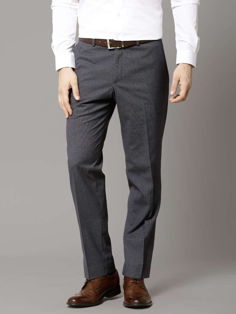 Buy Marks Spencer Grey Formal Trousers Trousers for Men 1008264 Myntra