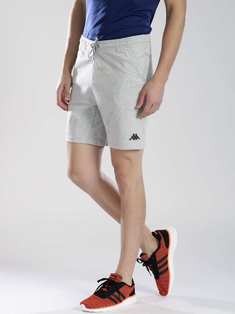 Grey kappa shorts online