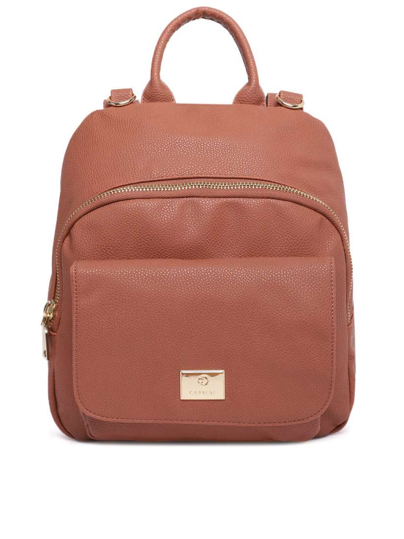 Caprese backpack myntra sales
