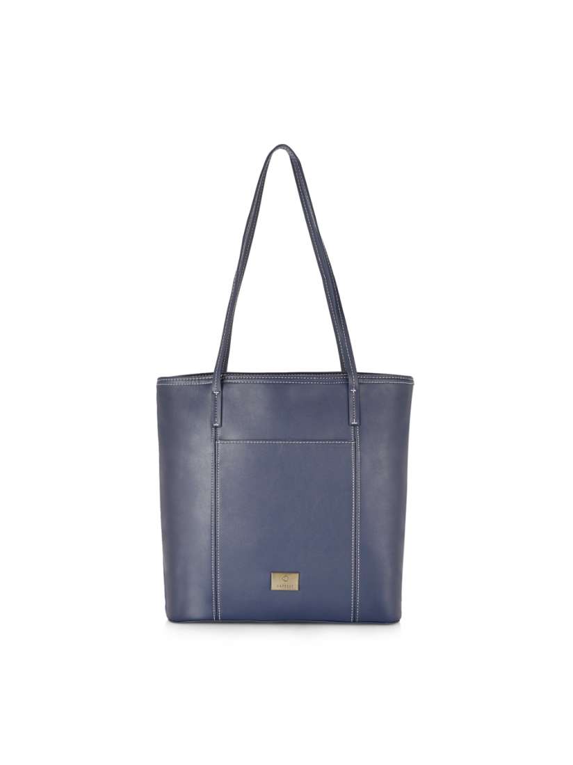Buy Caprese Blue Solid Shoulder Bag Handbags for Women 10117423 Myntra