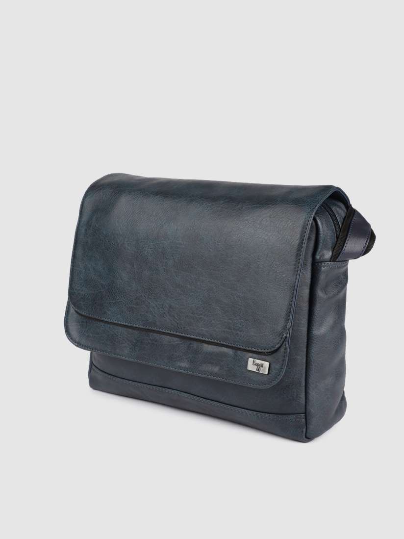 Buy Baggit Men Blue Solid Messenger Bag Messenger Bag for Men 10128305 Myntra