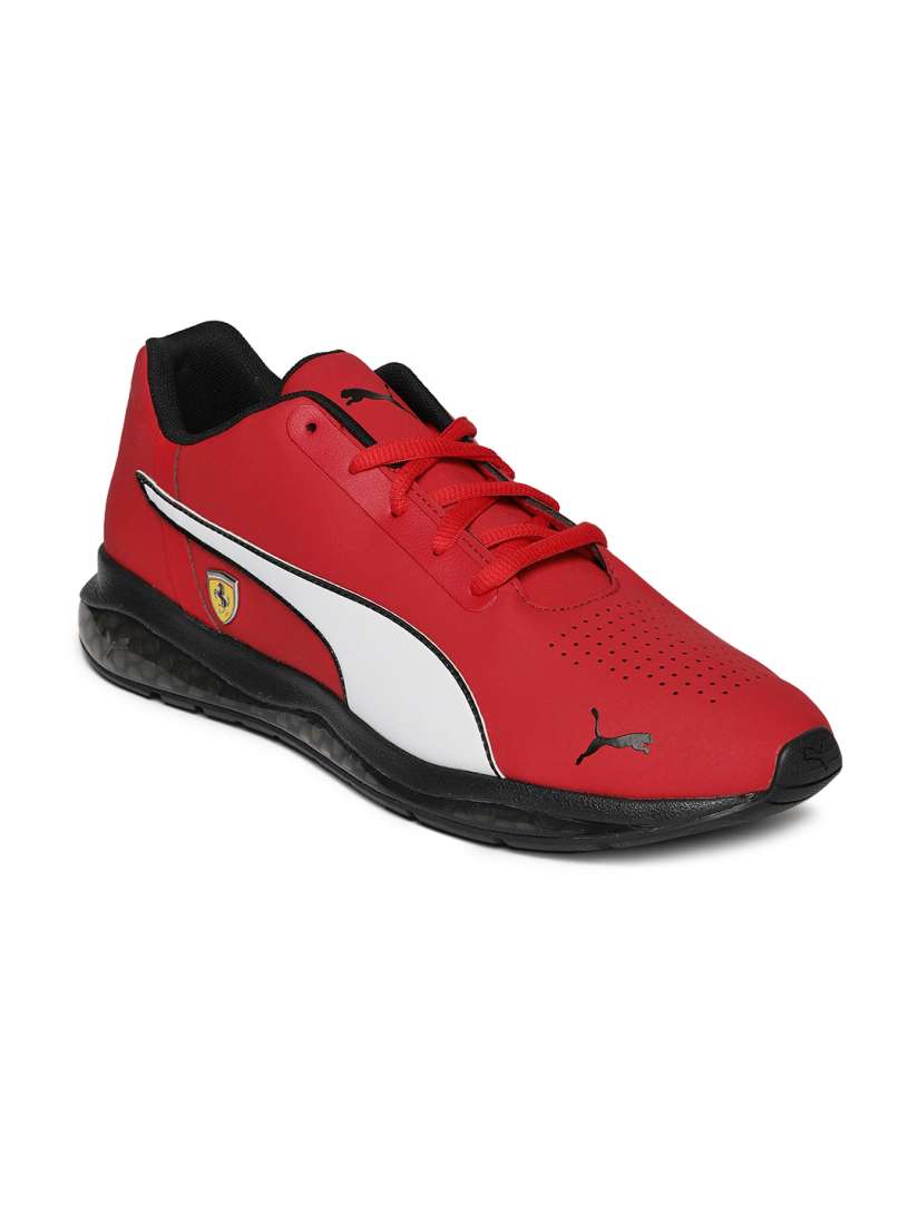 Buy PUMA Motorsport Men Red White Colourblocked SF Cell Ultimate Sneakers Casual Shoes for Men 10137093 Myntra