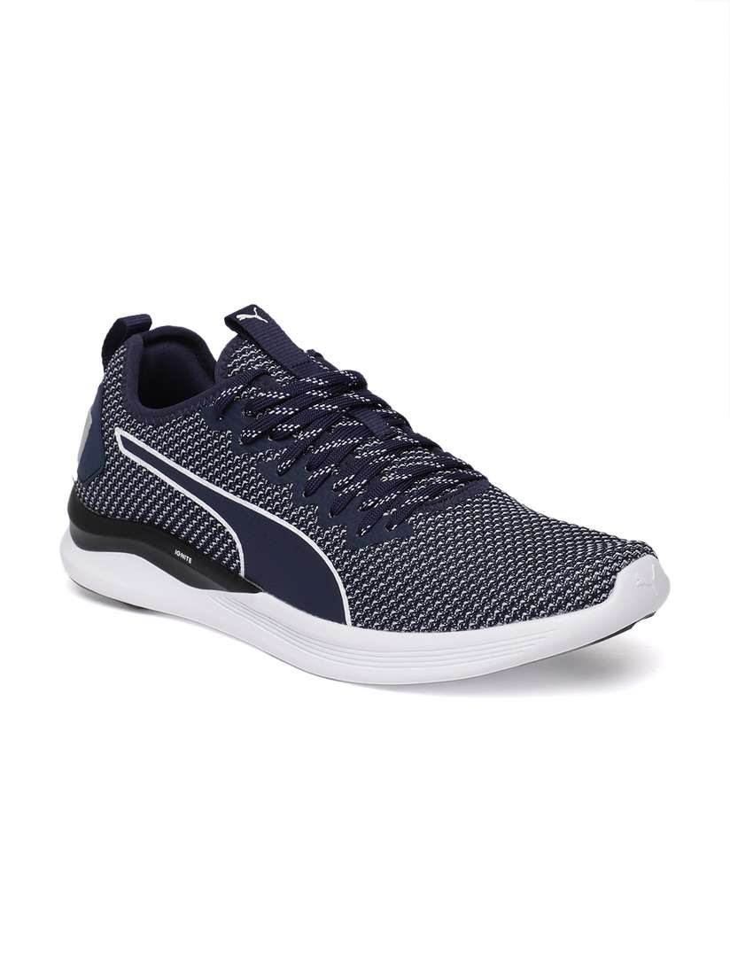 Buy Puma Men Navy Blue IGNITE Flash FS Running Shoes Sports