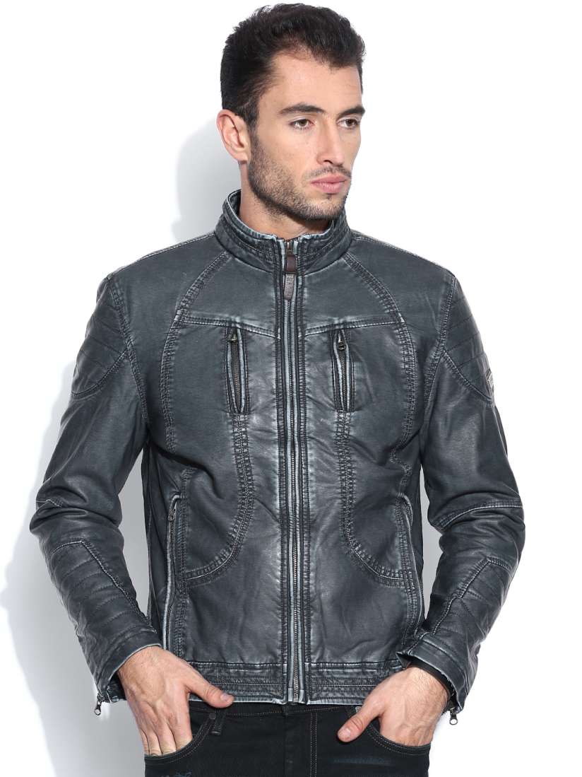 Buy Ed Hardy Grey Jacket Jackets for Men 1013858 Myntra