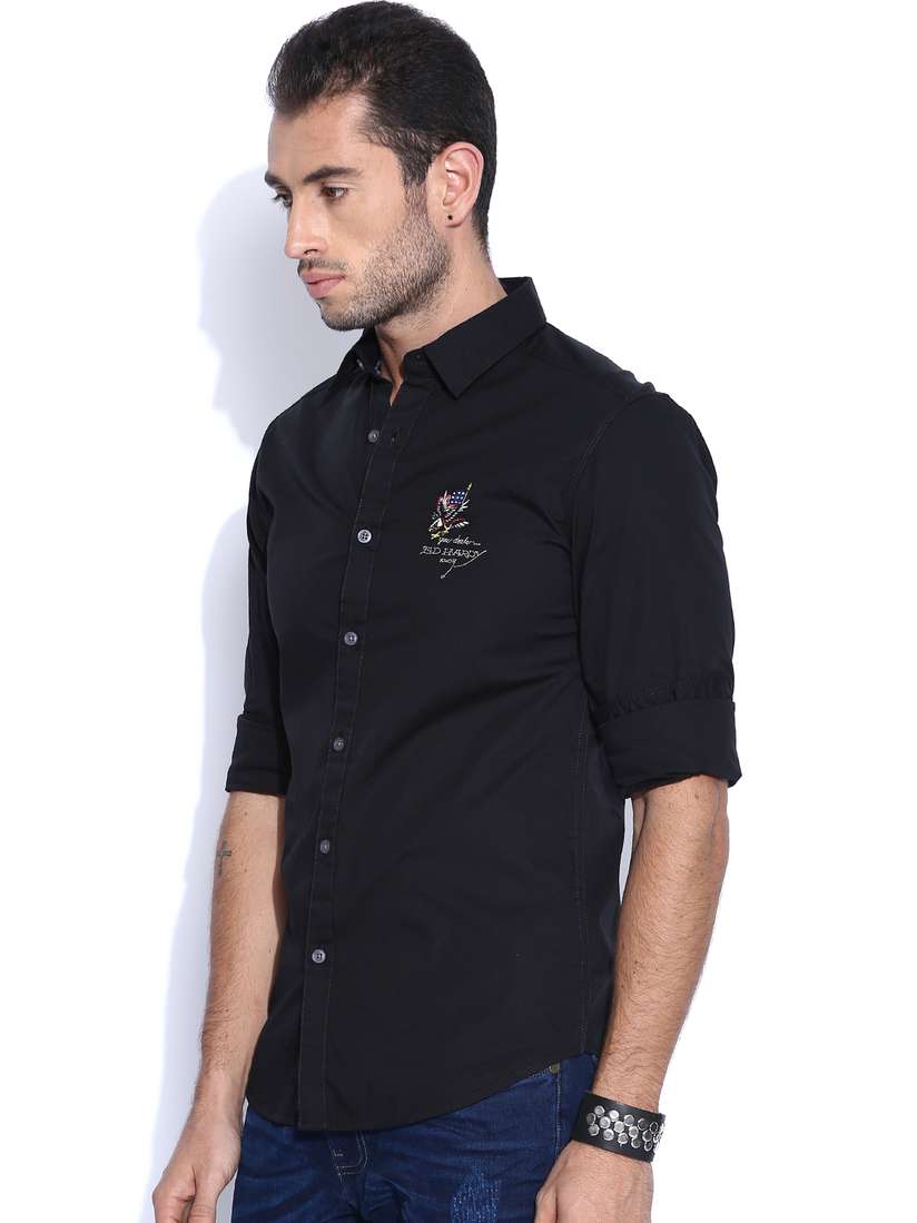 black ed hardy shirt