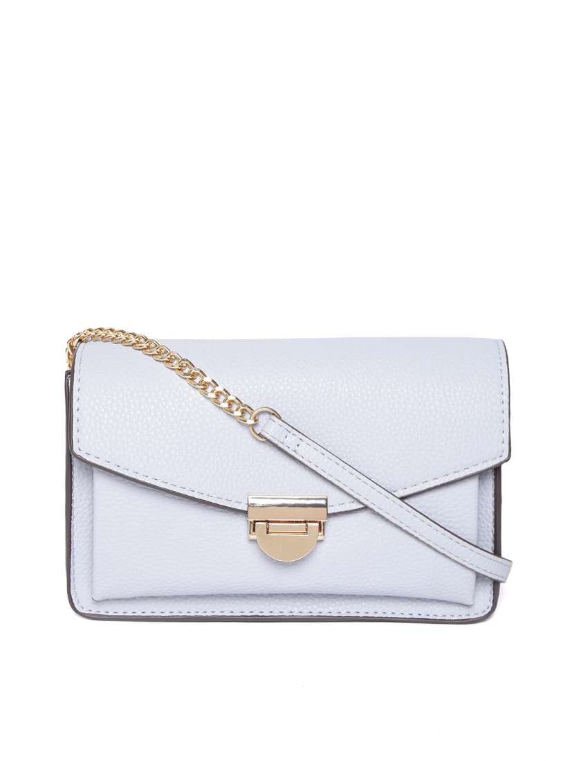 Buy MANGO Blue Solid Sling Bag Handbags for Women 10142803 Myntra
