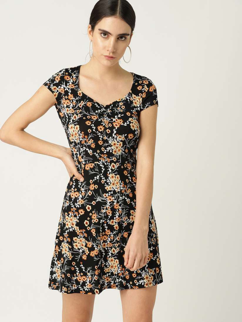 Mango floral dress 2019 clearance
