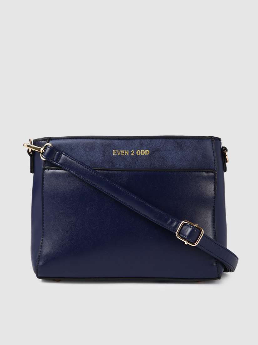 Buy E2O Navy Blue Solid Sling Bag Handbags for Women 10156549 Myntra