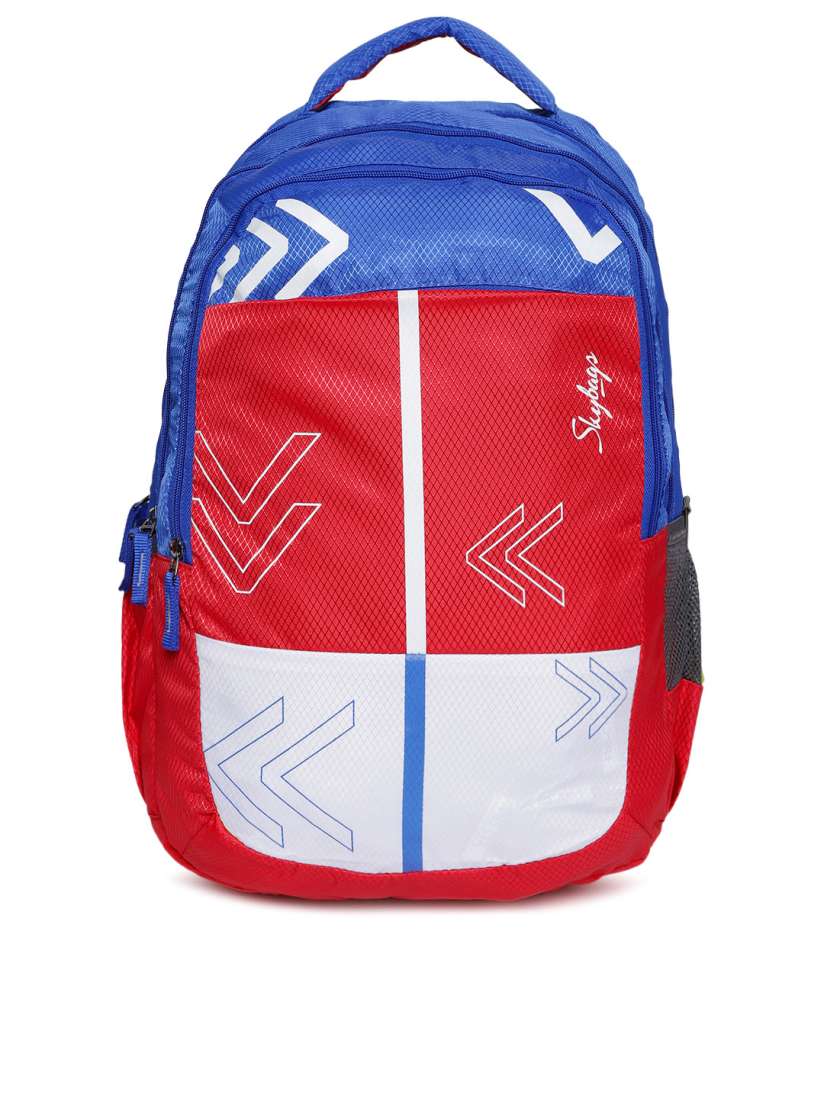 Sky bag red colour cheap
