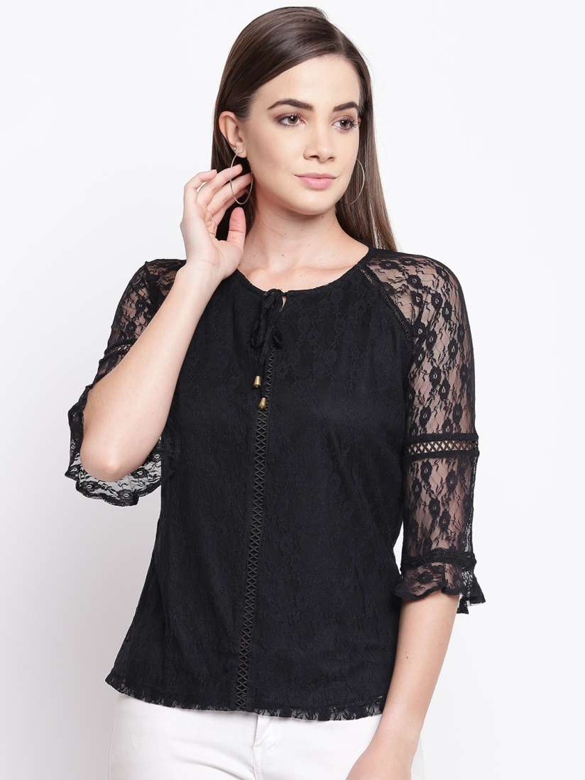 Jeans top on myntra online