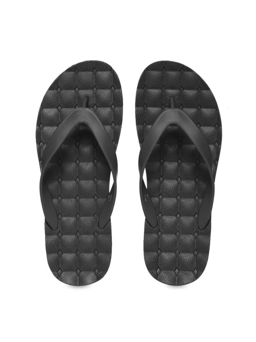 Buy Tresmode Men Black Solid Thong Flip Flops Flip Flops for Men 10174511 Myntra