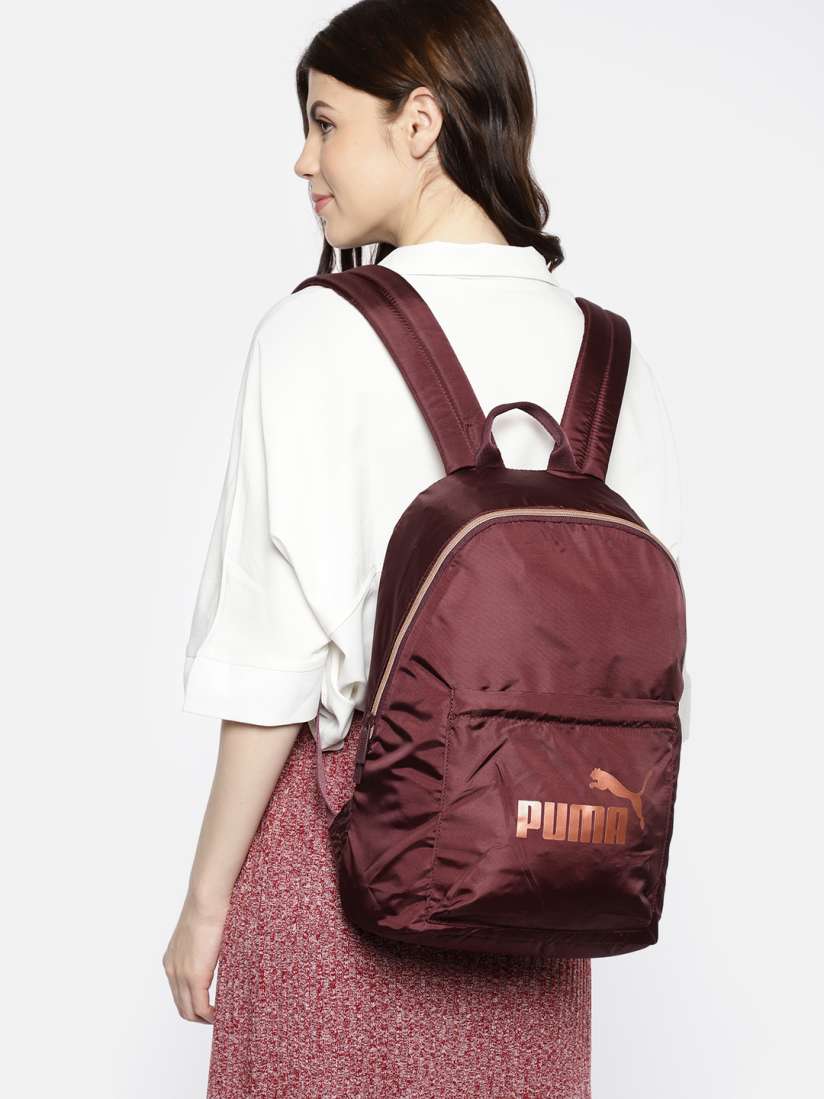 Buy Puma Women Burgundy Core Seasonal Backpack Backpacks for Women 10181763 Myntra
