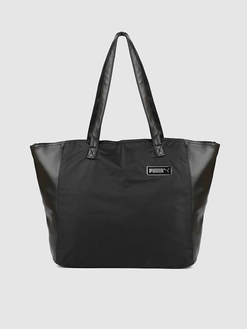 Buy Puma Black Solid Shoulder Bag Handbags for Women 10181915 Myntra