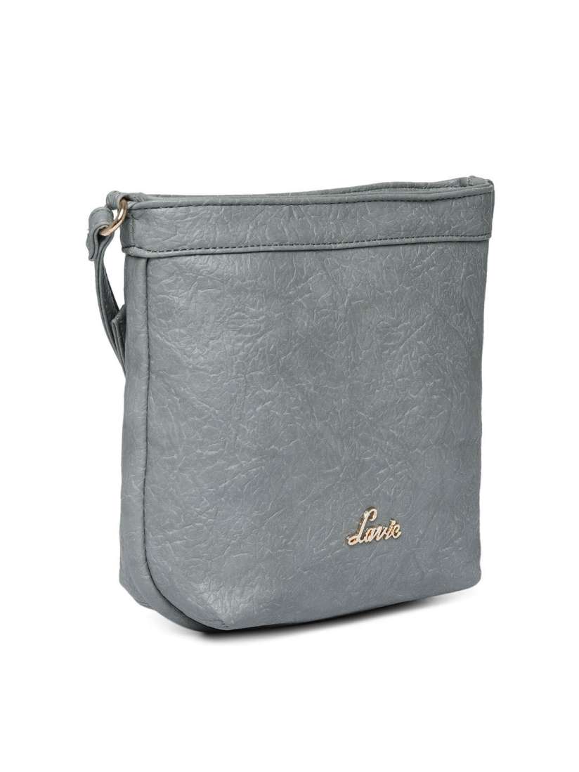 Buy Lavie Grey Solid Sling Bag Handbags for Women 10186261 Myntra