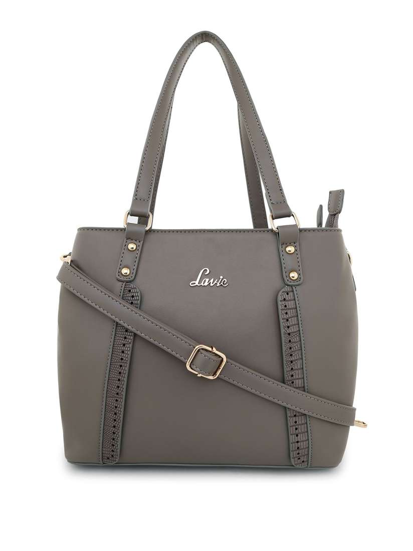 Lavie grey solid shoulder bag discount
