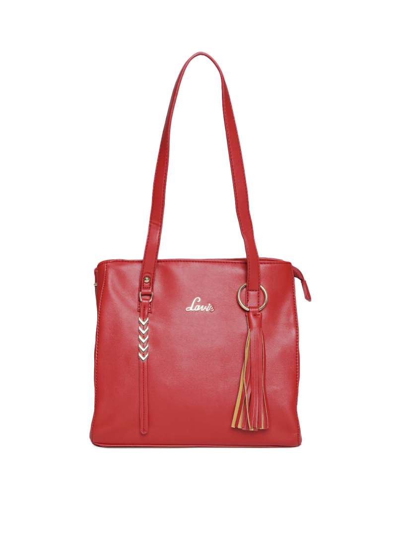 Buy Lavie Women Red Solid Shoulder Bag Handbags for Women 10186545 Myntra