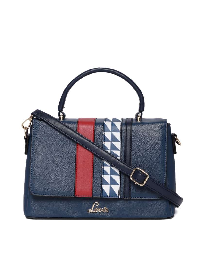 Navy blue satchel handbags clearance