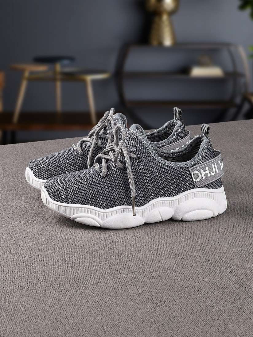 Buy Walktrendy Unisex Grey Sneakers Casual Shoes for Unisex Kids 10195449 Myntra
