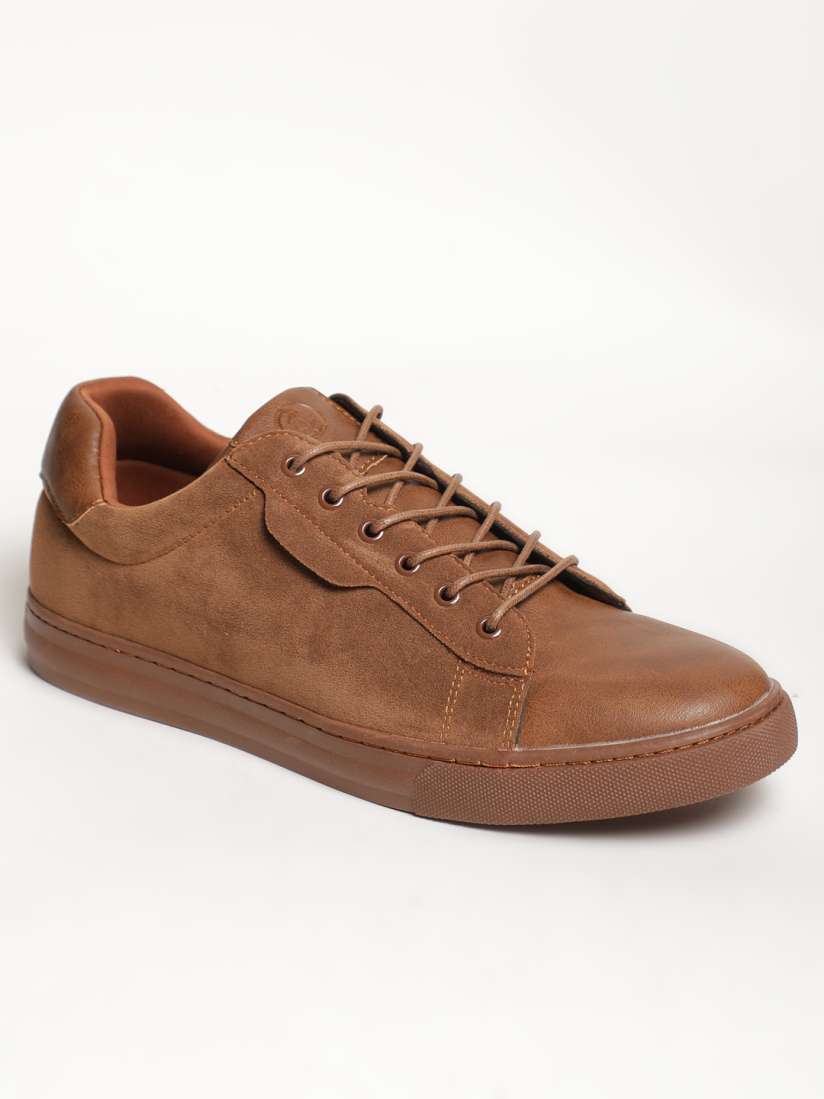 Buy LOCOMOTIVE Men Coffee Brown Sneakers Casual Shoes for Men 10211407 Myntra