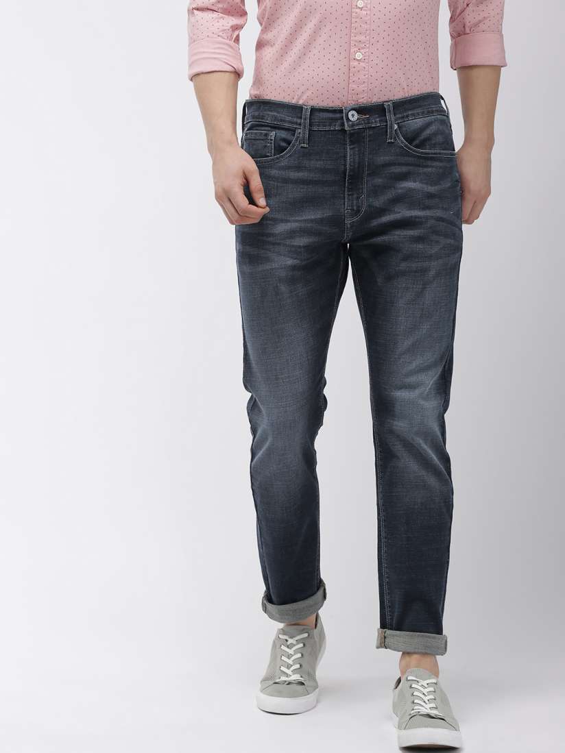 Buy Denizen From Levis Men Blue 204Super Skinny Fit Mid Rise Clean Look Stretchable Jeans Jeans for Men 10212427 Myntra