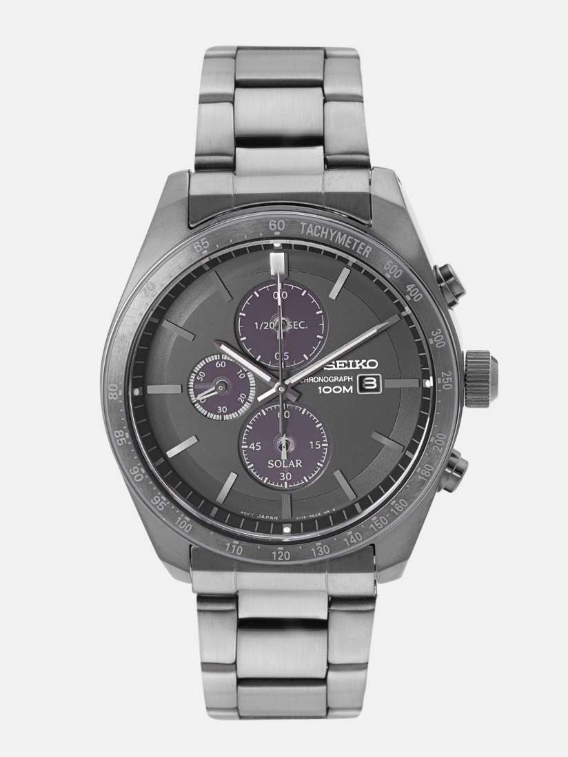 Buy SEIKO Solar Men Black Analogue watch SSC721P1 Watches for Men 10223355 Myntra