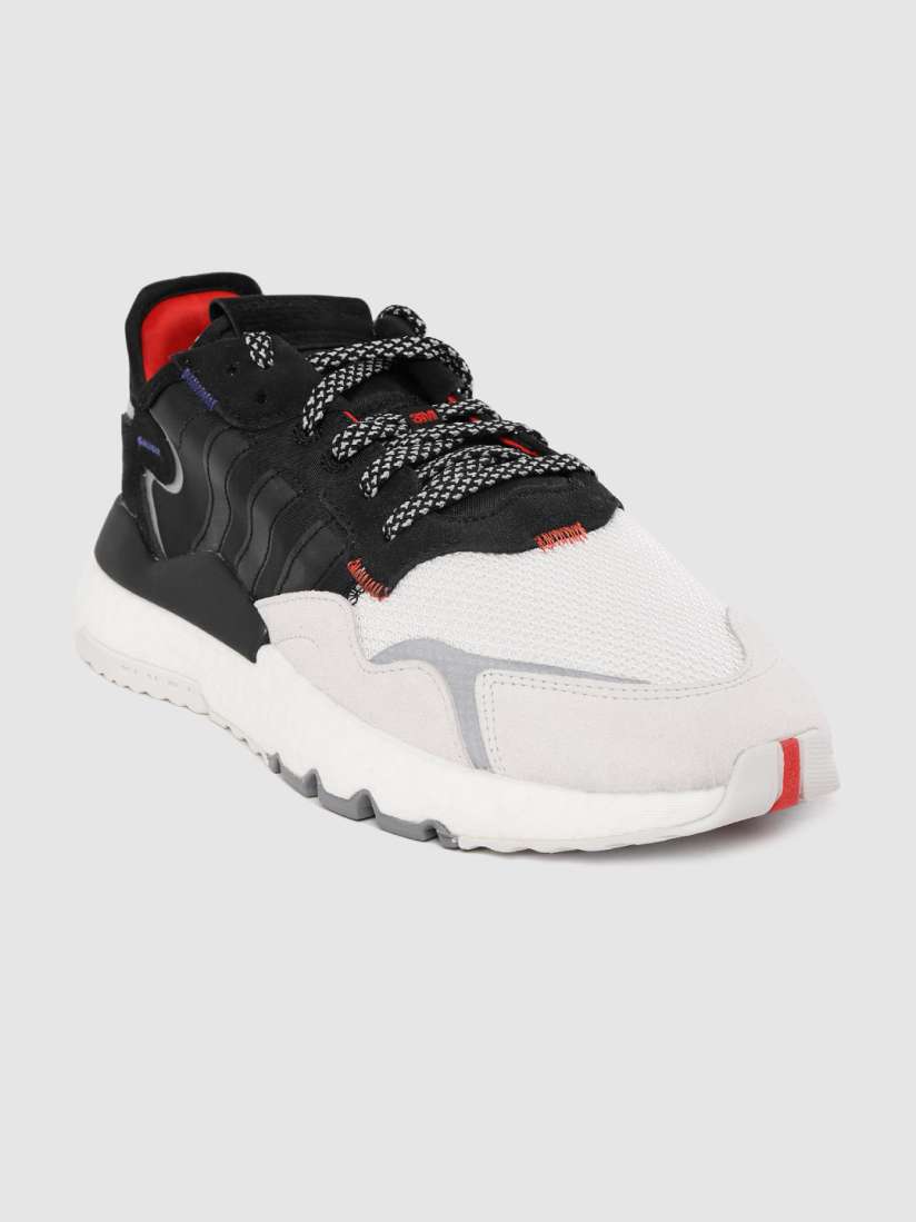 Buy ADIDAS Originals Men Black White Nite Jogger Colourblocked Sneakers Casual Shoes for Men 10233837 Myntra
