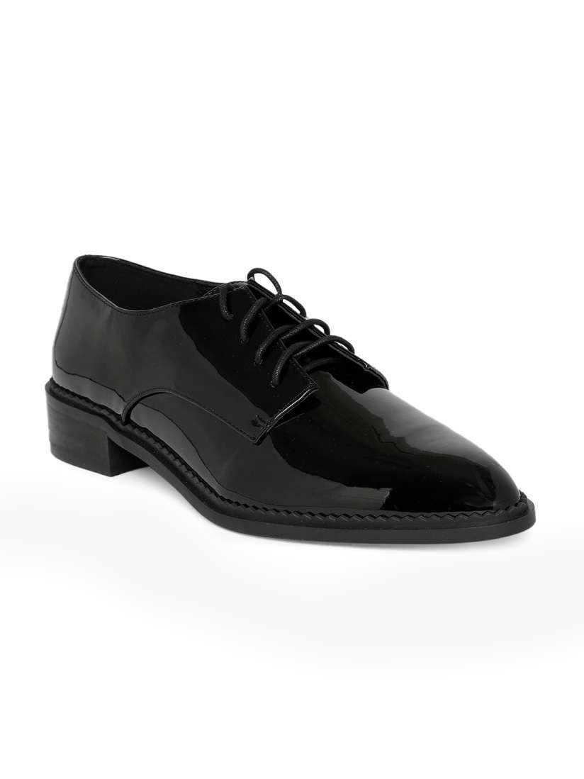 Buy FOREVER 21 Women Black Derbys Casual Shoes for Women 10242179 Myntra