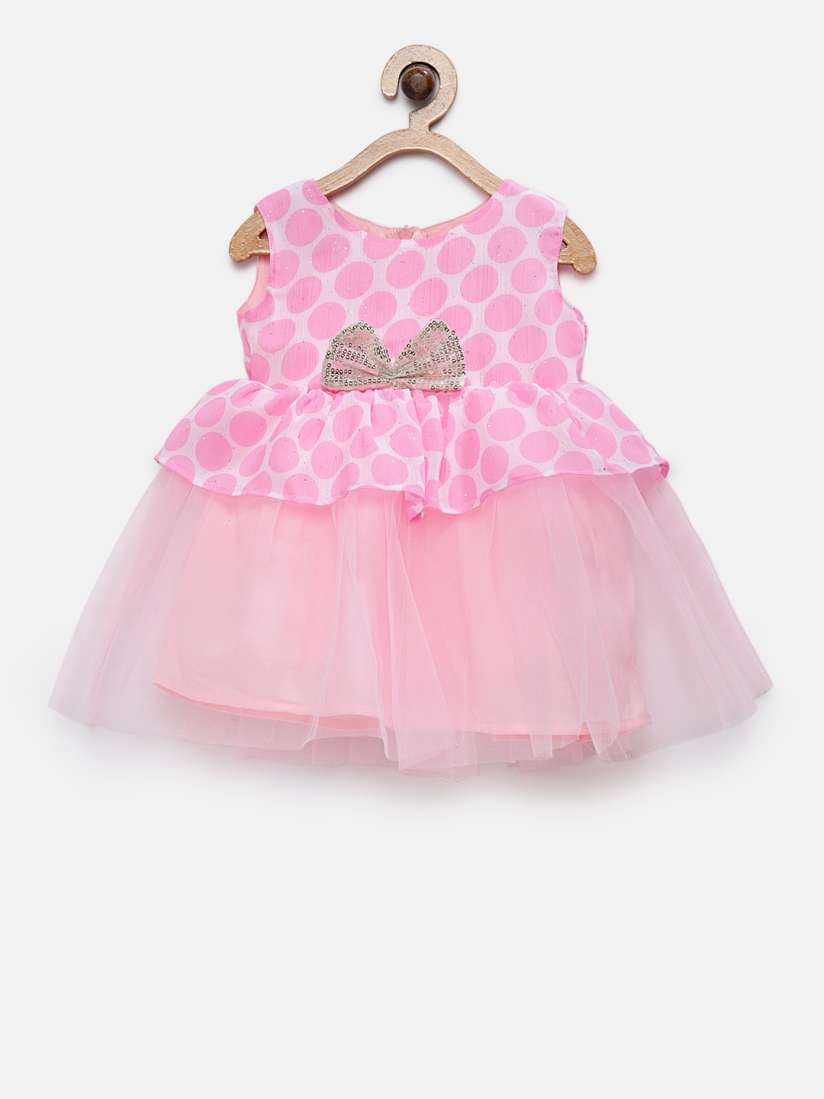 Buy Barbie by Many Frocks Girls Pink Fit and Flare Dress Dresses for Girls 10247461 Myntra