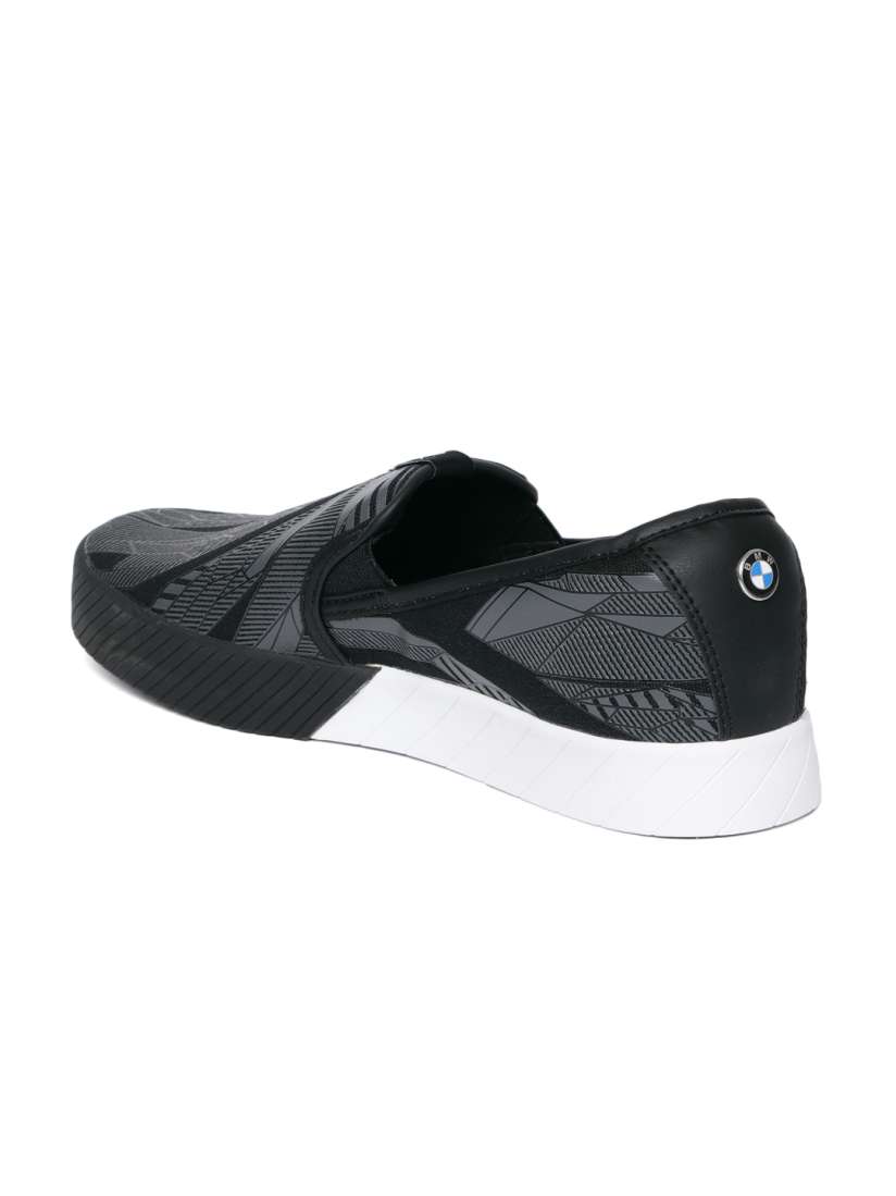 Buy PUMA Motorsport Unisex Black Grey Printed BMW MMS Slip On Sneakers Casual Shoes for Unisex 10252747 Myntra