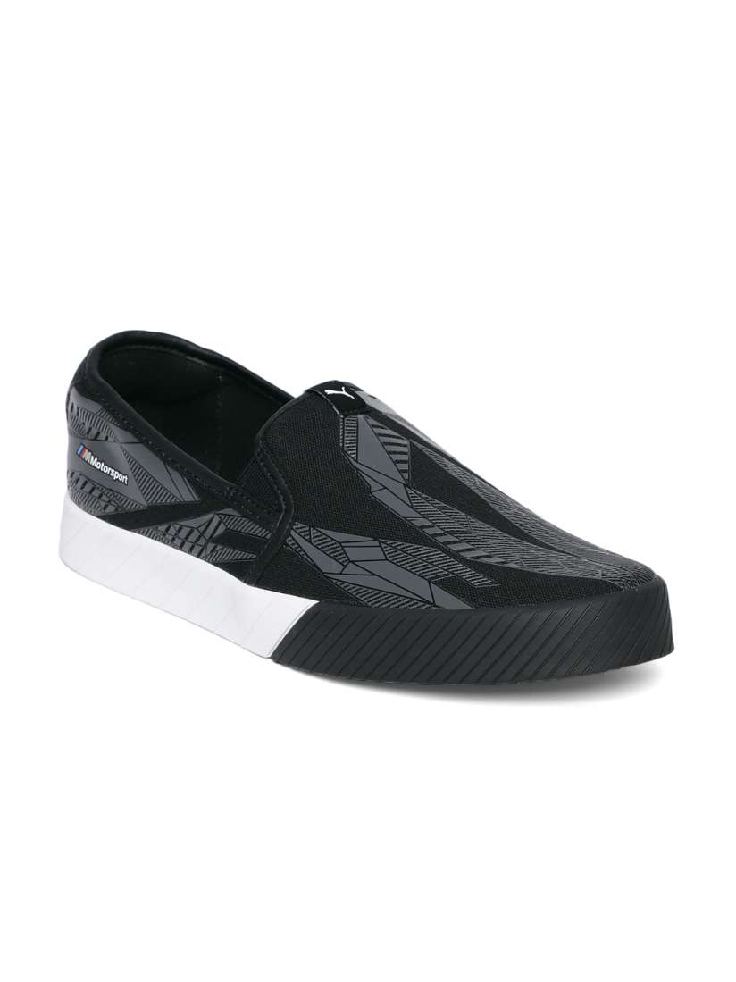 Buy PUMA Motorsport Unisex Black Grey Printed BMW MMS Slip On Sneakers Casual Shoes for Unisex 10252747 Myntra