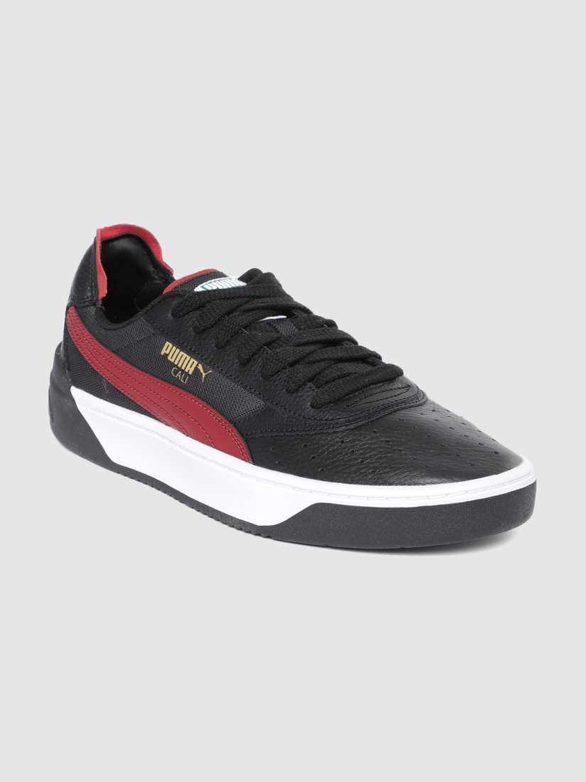 Buy Puma Men Black Cali 0 Leather Sneakers Casual Shoes for Unisex 10252941 Myntra