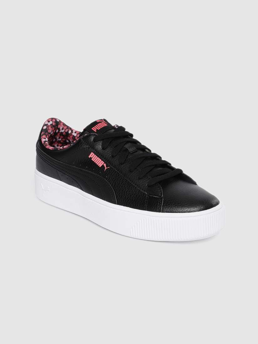 Buy Puma Women Black Vikky Stacked Neon Lights Sneakers Casual Shoes for Women 10252991 Myntra